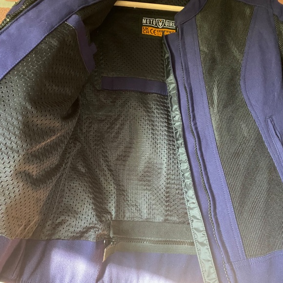 MotoGirl Jodie Motorcycle Jacket uk size 6/8 - Picture 2 of 14